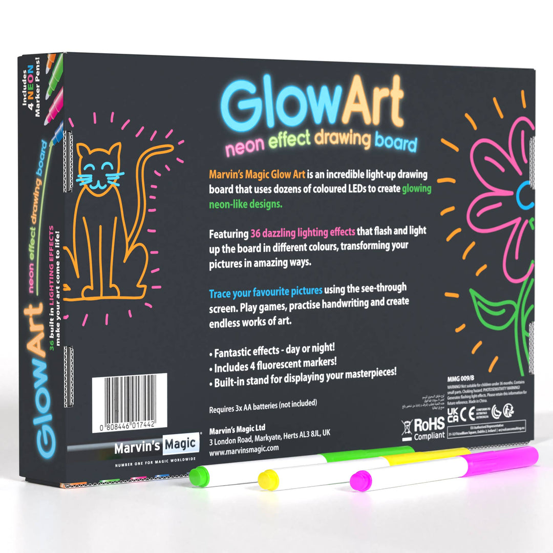 Glow Art Light-Up Drawing Board