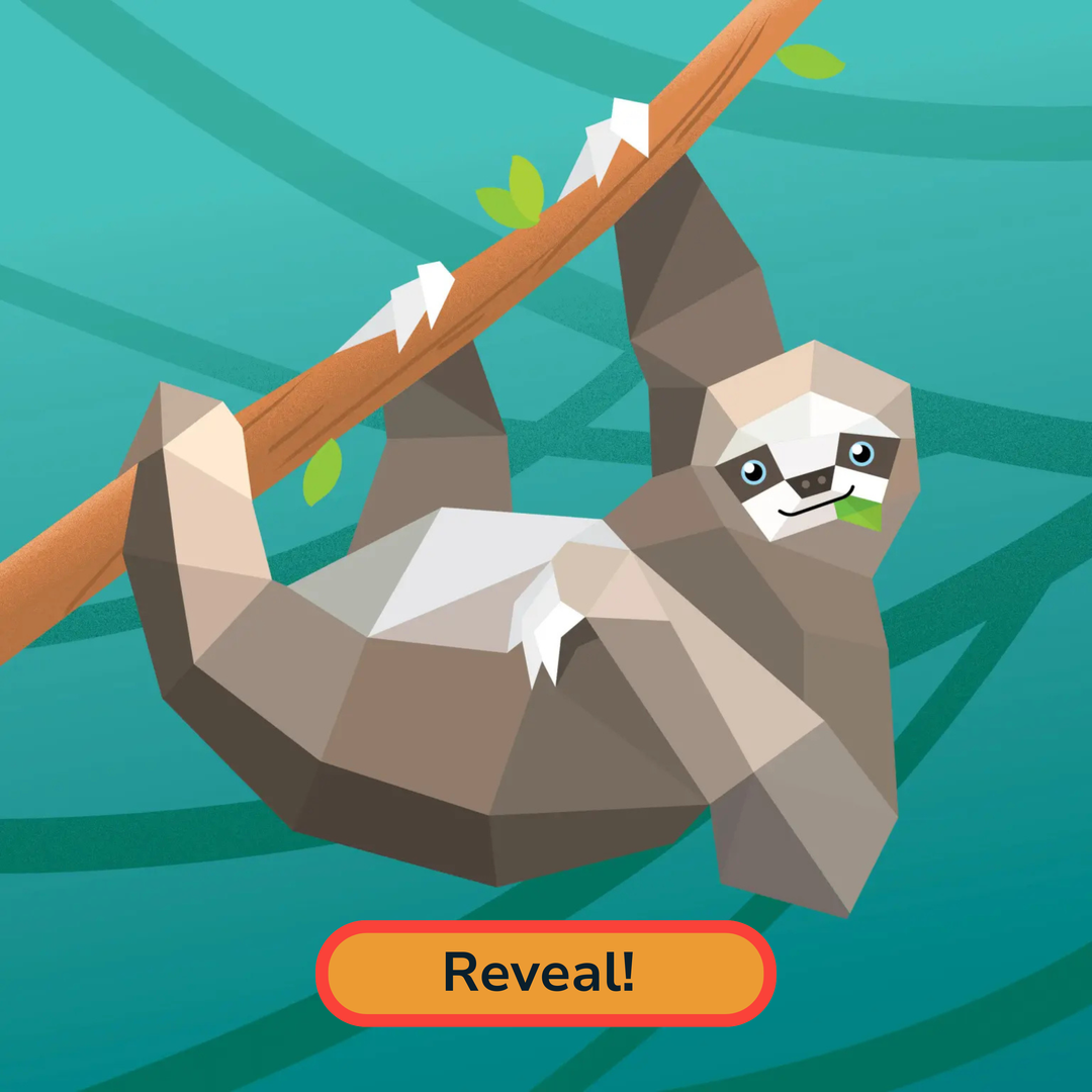 Paint by Sticker Kids: Rainforest Animals