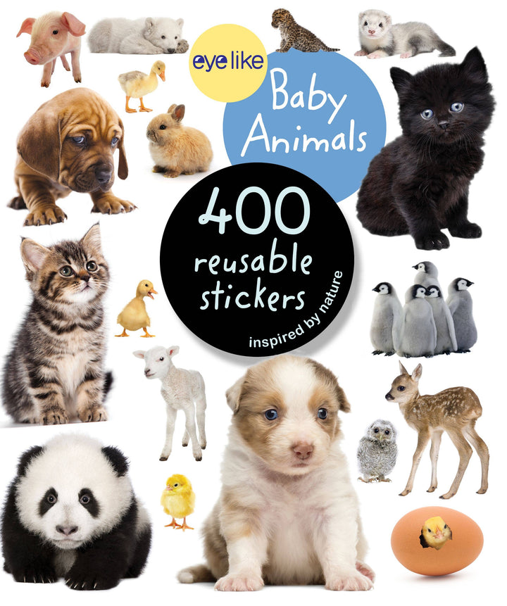 Eyelike Stickers: Baby Animals: Trade Paperback