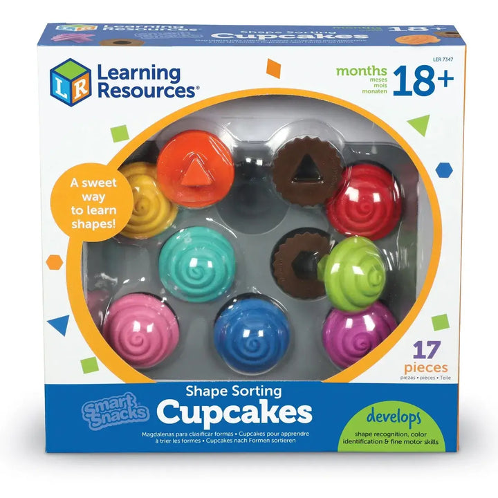 Shape Sorting Cupcakes - Smart Snacks®