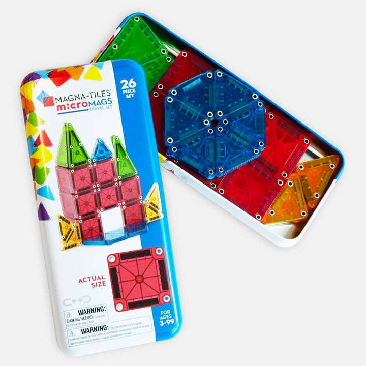 Travel Magna-Tiles MicroMAGS 26-Piece Set