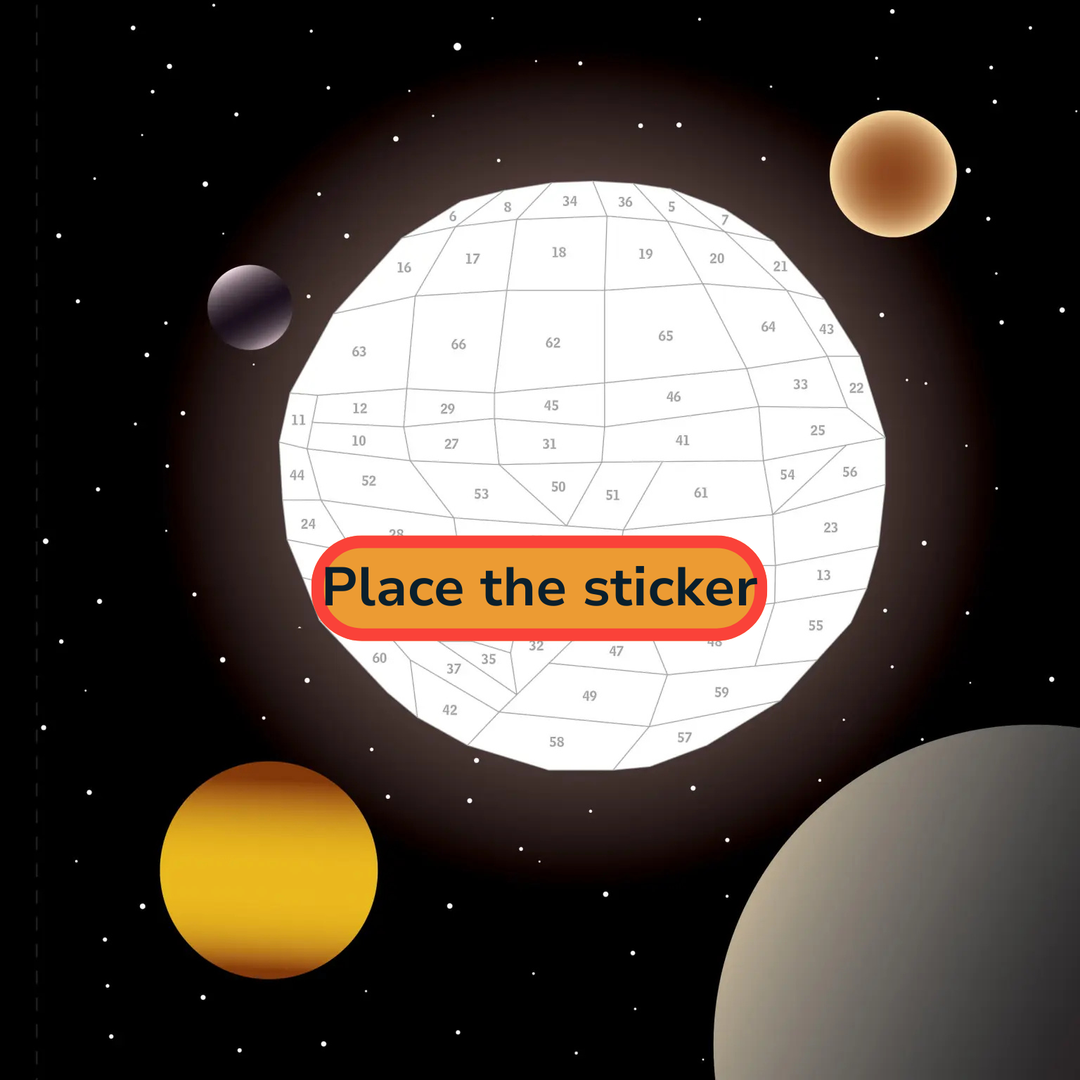 Paint by Sticker Kids: Outer Space