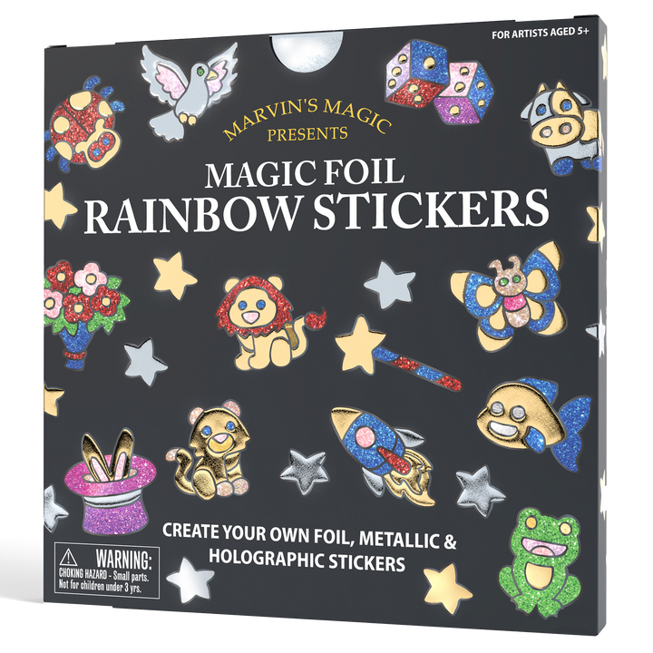 Magic Foil Rainbow Sticker Art Kit