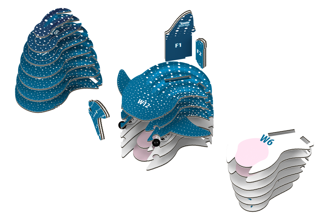 EUGY Whale Shark 3D Puzzle