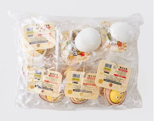 Boiled Egg vs Roasted Egg Clicker Key cap Keychain