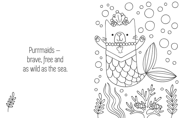 Caticorns and Other Magical Mashups Coloring Book