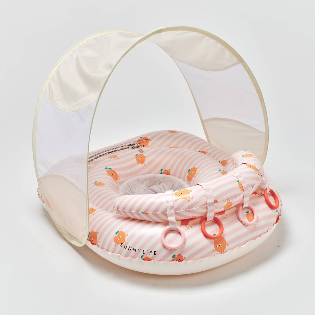 Baby Float Poppy the Peach Pink Stripe