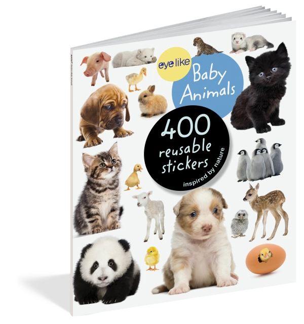 Eyelike Stickers: Baby Animals: Trade Paperback