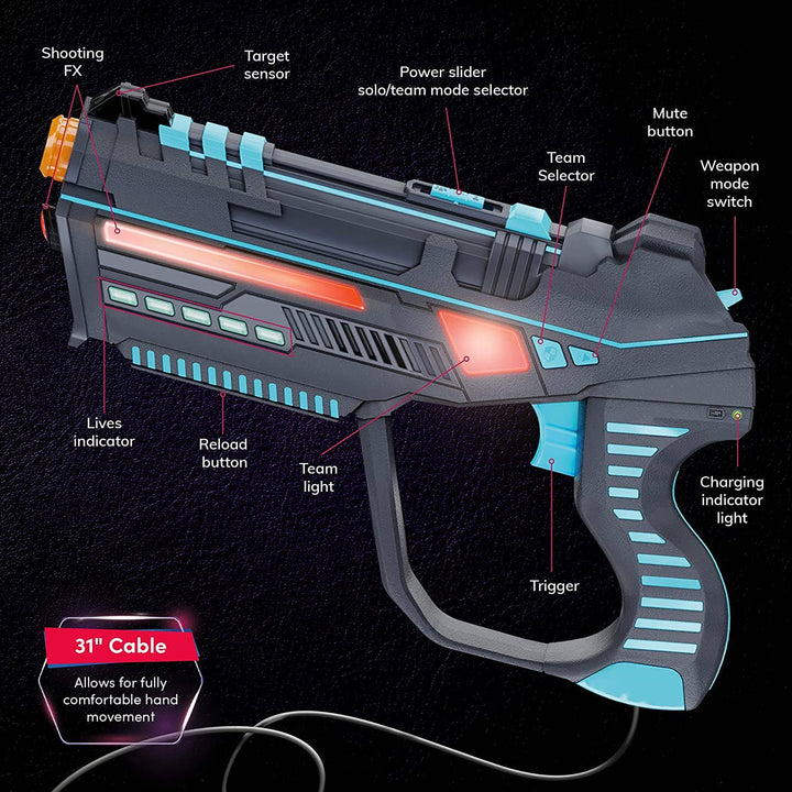 Laser Tag Set light Force Edition - Rechargeable