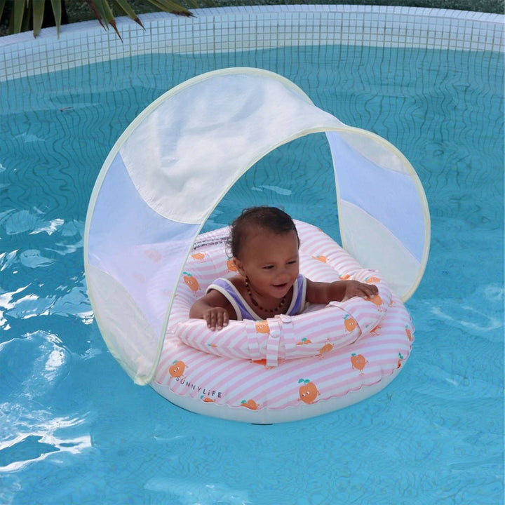 Baby Float Poppy the Peach Pink Stripe