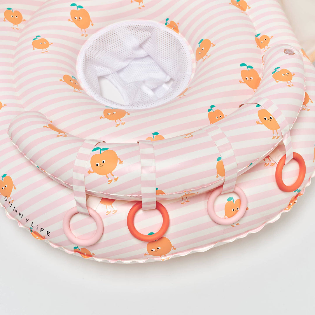 Baby Float Poppy the Peach Pink Stripe