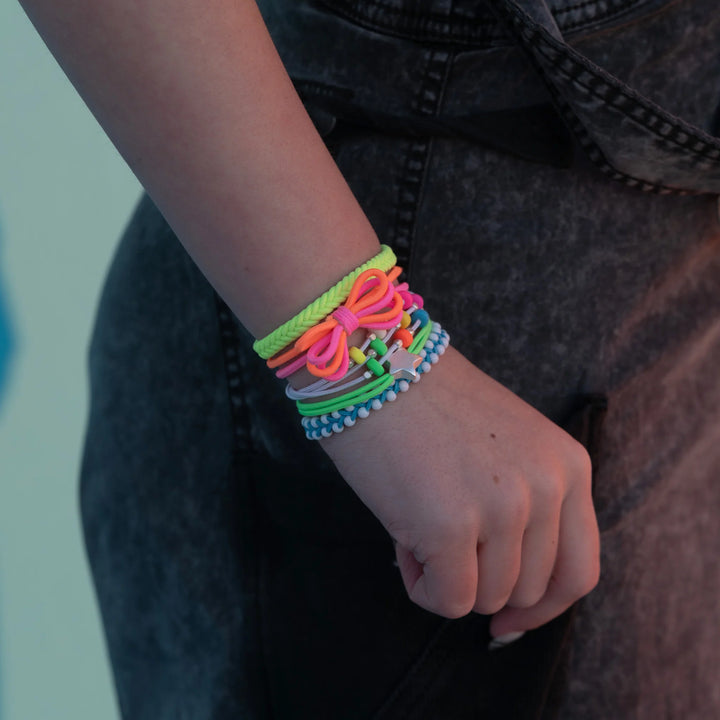 Glow Hair Tie Bracelets - Small