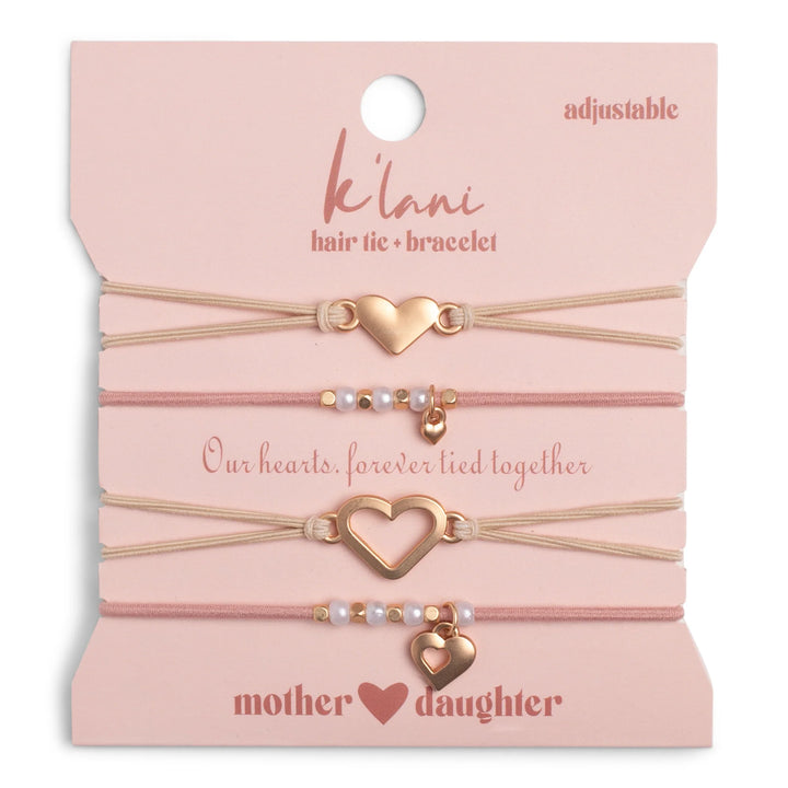 Mother &amp; Daughter Hair Tie Bracelets